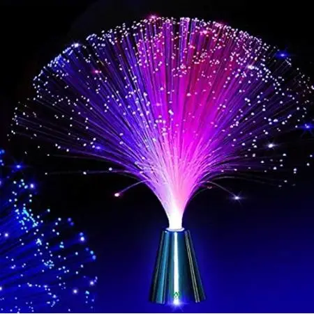 Beautiful Romantic Color Changing LED Fiber Optic Night Light Lamp RGB Multicolored Flashing Modes Table Lamps For Home
Beautiful Romantic Color Changing LED Fiber Optic Night Light Lamp RGB Multicolored Flashing Modes Table Lamps For Home