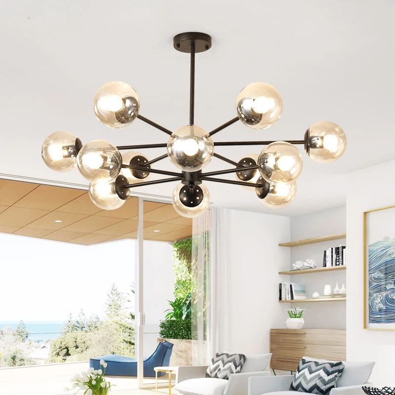 Magic glass ball modern chandelier light lamp Black LED option living dinning foyer 8/10/12 heads chandelier E27 lamp light
Magic glass ball modern chandelier light lamp Black LED option living dinning foyer 8/10/12 heads chandelier E27 lamp light