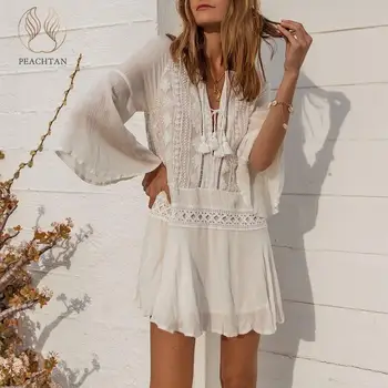 Peachtan Hollow beach cover up woman Swimsuit Women 2019 new Cover-Ups Beach Wear Tunic gossamer Beach Dress fishnet cover-ups
Peachtan Hollow beach cover up woman Swimsuit Women 2019 new Cover-Ups Beach Wear Tunic gossamer Beach Dress fishnet cover-ups