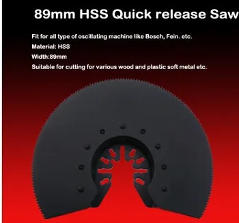 Free shipping of quick release 89mm circular quick release semi circular hss saw blades for using with most multifunctional tool
Free shipping of quick release 89mm circular quick release semi circular hss saw blades for using with most multifunctional tool