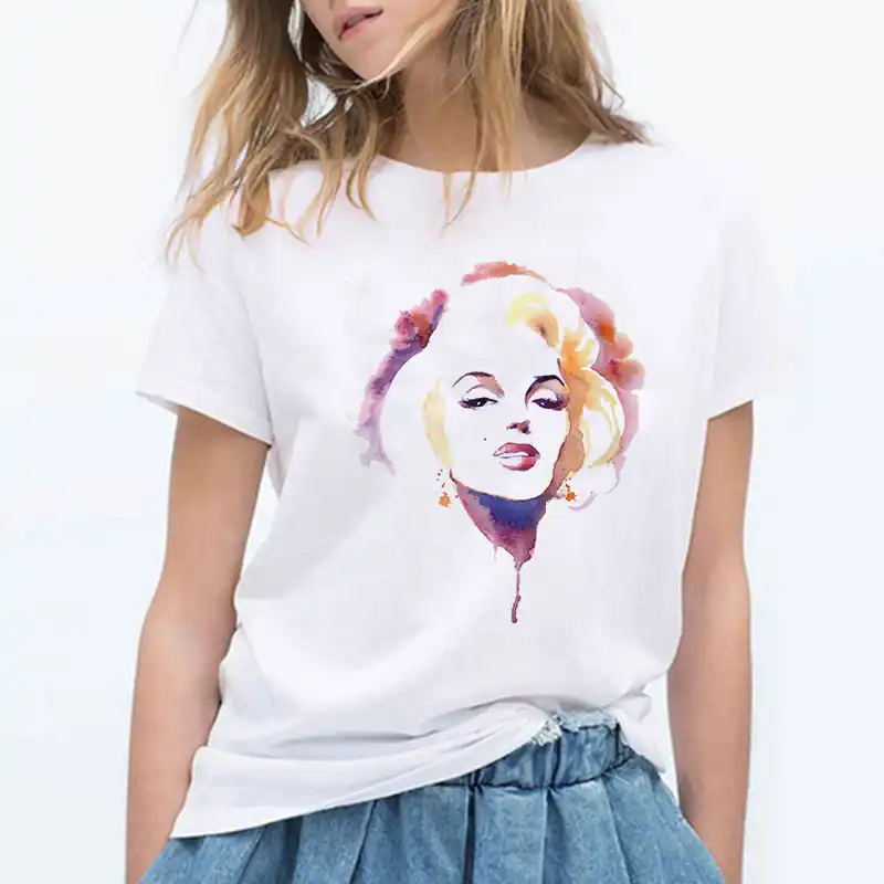 Czccwd Woman Fashion 2019 Streetwear Marilyn Monroe Harajuku