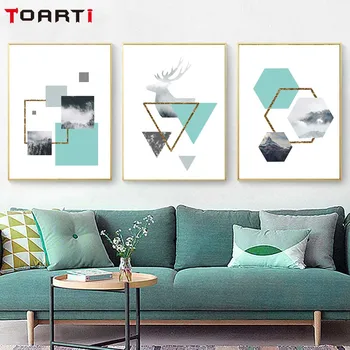 Nordic Abstraction Geometric Landscape Canvas Wall Art Posters And Print Abstract Elk Pictures Nordic Style Living Room Decor
Nordic Abstraction Geometric Landscape Canvas Wall Art Posters And Print Abstract Elk Pictures Nordic Style Living Room Decor
