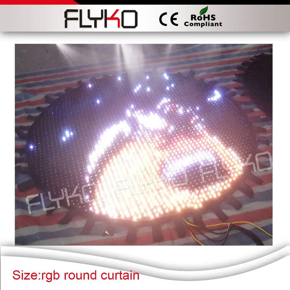 China supplier products flexible led dj stage backdrop/led video curtain for party DMX controller
China supplier products flexible led dj stage backdrop/led video curtain for party DMX controller