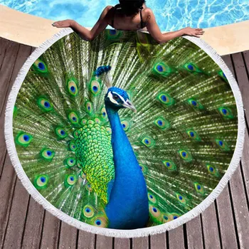 Women Large Bath Towel for Beach Thick Round Peacock Feather Printed Beach Towel Fabric Quick Compressed Towel Tapestry Yoga Mat
Women Large Bath Towel for Beach Thick Round Peacock Feather Printed Beach Towel Fabric Quick Compressed Towel Tapestry Yoga Mat