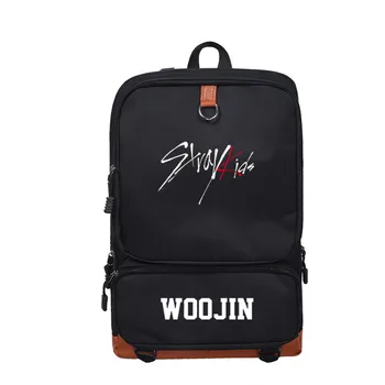 Kpop Stray Kids Backpack Students Bag MINHO FELIX WOOJIN BANGCHAN JEONGIN Printed Fashion Boys Girls Travel Laptop Bag
Kpop Stray Kids Backpack Students Bag MINHO FELIX WOOJIN BANGCHAN JEONGIN Printed Fashion Boys Girls Travel Laptop Bag