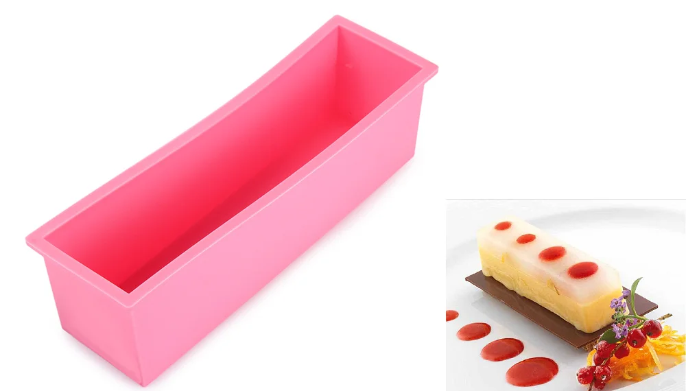 Handmade Soap Silicone Rectangle Mould Pastry Bread Bakeware 1.2L High Quality Food Grade Silicone Durable, Reusable, Non-stick
Handmade Soap Silicone Rectangle Mould Pastry Bread Bakeware 1.2L High Quality Food Grade Silicone Durable, Reusable, Non-stick