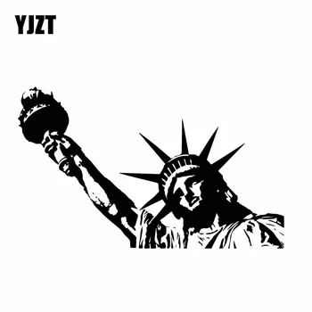 YJZT 16.5CM*9.9CM Art Statue Of Liberty USA Monument Patriotism Car Sticker Handsome Vinyl Decal Coolest Black/Silver C27-0191
YJZT 16.5CM*9.9CM Art Statue Of Liberty USA Monument Patriotism Car Sticker Handsome Vinyl Decal Coolest Black/Silver C27-0191
