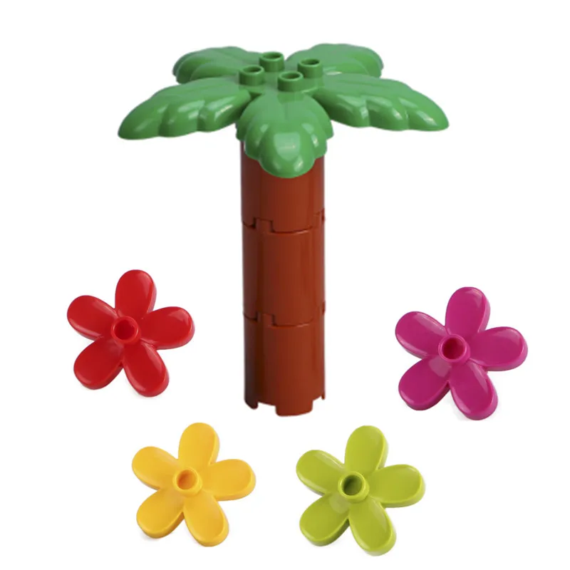 Plant Large Building Block DIY Classic Piece Big size set Toy accessories compatible legoe Duploe Parts tree flower
Plant Large Building Block DIY Classic Piece Big size set Toy accessories compatible legoe Duploe Parts tree flower