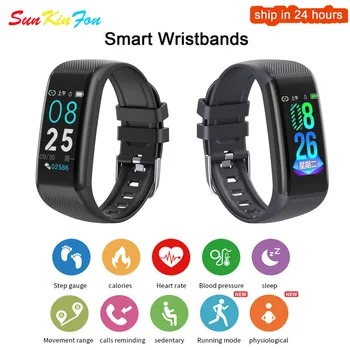 SunKinFon A26 Smart Sports Bracelet Blood Pressure Heart Rate Tracker Smart Band Health Wristband for Samsung Galaxy S8 S9 Plus
SunKinFon A26 Smart Sports Bracelet Blood Pressure Heart Rate Tracker Smart Band Health Wristband for Samsung Galaxy S8 S9 Plus