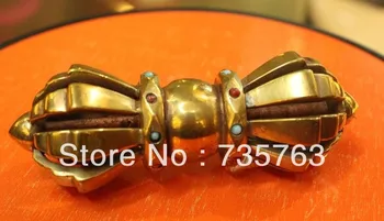 xiuli 00324 6"Tibet Buddhism Temple Folk Purple Bronze 24K Gold Vajra Buddha weapon Statue
xiuli 00324 6"Tibet Buddhism Temple Folk Purple Bronze 24K Gold Vajra Buddha weapon Statue