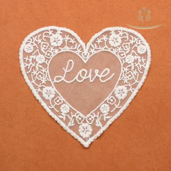 100pcs/lot Embroidered Collar Lace Fabric White Neckline Heart Pattern Curtain Wedding Dress Embroidery Mesh Lace Spitze Kragen
100pcs/lot Embroidered Collar Lace Fabric White Neckline Heart Pattern Curtain Wedding Dress Embroidery Mesh Lace Spitze Kragen