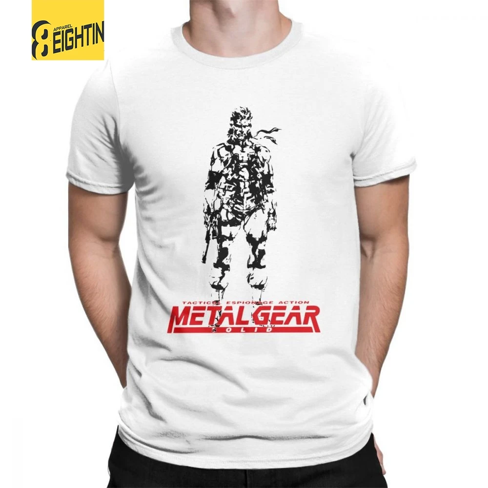 Metal Gear Solid 2018 Fashion T Shirt for Men Short Sleeve Tops 4XL 5XL 6XL Tee Shirt Cotton O Neck T-Shirts
Metal Gear Solid 2018 Fashion T Shirt for Men Short Sleeve Tops 4XL 5XL 6XL Tee Shirt Cotton O Neck T-Shirts