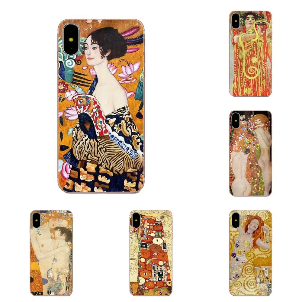 Дизайнерский чехол для телефона The Kiss By Gustav Klimt Samsung Galaxy Note 5 8 9 S3 S4 S5 S6 S7 S8 S9 S10 mini Edge