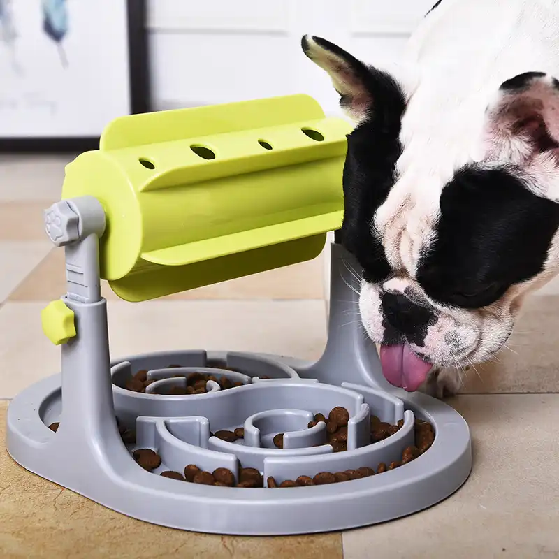 Pet Slow Feeder Dog Bowl Eat Slow Feeder Treats For Dog