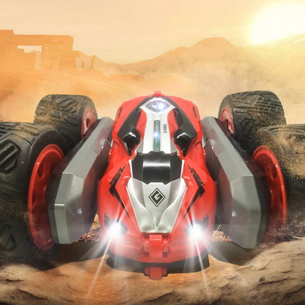 Double-sided Stunt Car 2.4G Stunt Drift Deformation Buggy Rock Crawler Roll Cars Degree Flip Kids Robot RC Cars Toys Gift party
Double-sided Stunt Car 2.4G Stunt Drift Deformation Buggy Rock Crawler Roll Cars Degree Flip Kids Robot RC Cars Toys Gift party