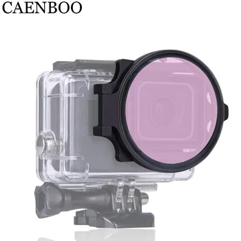 CAENBOO Action Camera Lens Filter Go Pro Hero 5 6 Color Purple Dive Underwater Circular Filter For GoPro Hero5/6/2018 Black 58mm
CAENBOO Action Camera Lens Filter Go Pro Hero 5 6 Color Purple Dive Underwater Circular Filter For GoPro Hero5/6/2018 Black 58mm