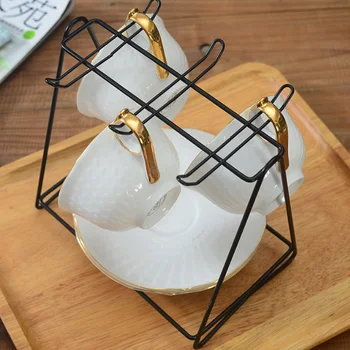 Nordic Style Hanging Free Nail Coffee Cup Hanger Holder Dish Rack Stand Storage Kitchen Organizer Shelf Drying Rack
Nordic Style Hanging Free Nail Coffee Cup Hanger Holder Dish Rack Stand Storage Kitchen Organizer Shelf Drying Rack