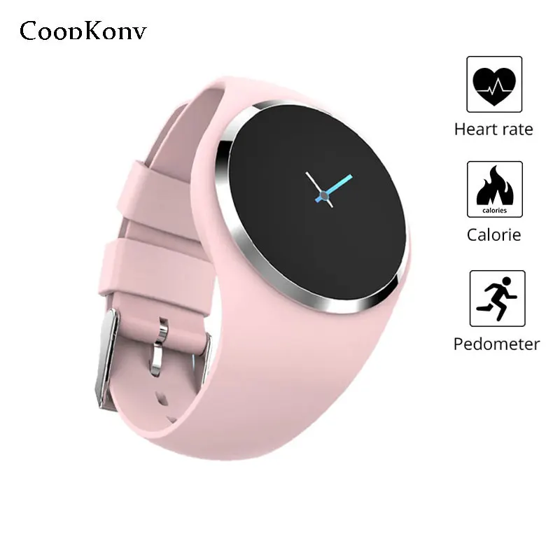 Coopkony Smart Wristband Watch Color Screen Blood Pressure Heart Rate Monitor Smart Band Fitness Tracker Smart Bracelet Ladies
Coopkony Smart Wristband Watch Color Screen Blood Pressure Heart Rate Monitor Smart Band Fitness Tracker Smart Bracelet Ladies