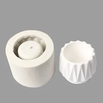 3D Flower pot Silicone Mold Handmade For Succulent Plants Cement Plate Home Decoration
3D Flower pot Silicone Mold Handmade For Succulent Plants Cement Plate Home Decoration