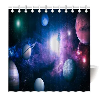 HommomH Shower Curtain Weights Resistant Waterproof Fabric With Hooks Bathroom Solar system planet beautiful universe
HommomH Shower Curtain Weights Resistant Waterproof Fabric With Hooks Bathroom Solar system planet beautiful universe