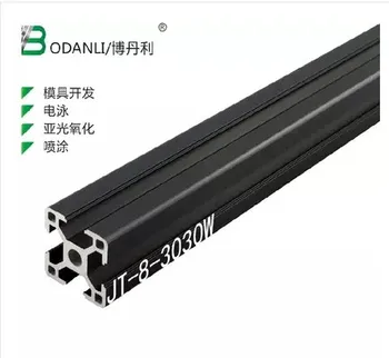Black Aluminum Profile Aluminum Extrusion Profile 3030 30*30 for Haribo Edition prusa I3 MK2 3D printer
Black Aluminum Profile Aluminum Extrusion Profile 3030 30*30 for Haribo Edition prusa I3 MK2 3D printer