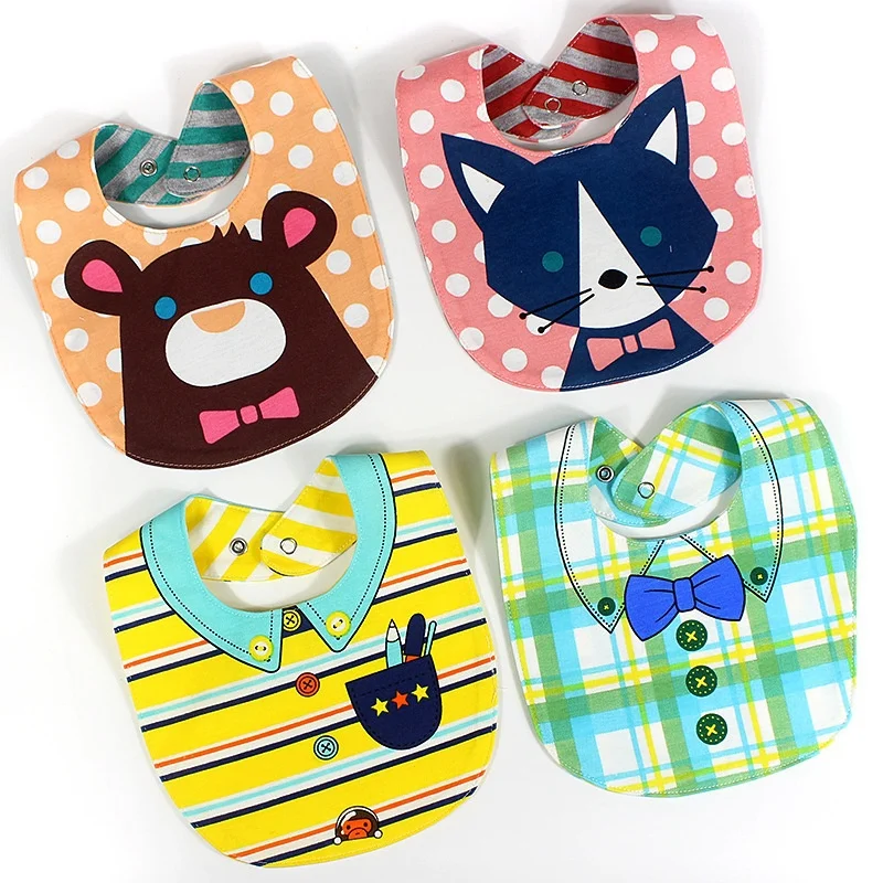 4pcs lot Fashion High Quality Cartoon Double-sided Cotton Baby Girls or Boys Bibs Bib / Aprons / Infant Saliva Towels Cute
4pcs lot Fashion High Quality Cartoon Double-sided Cotton Baby Girls or Boys Bibs Bib / Aprons / Infant Saliva Towels Cute
