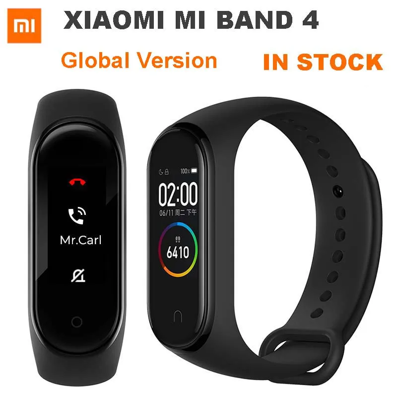 Xiaomi Mi Band 4 Smart Bracelet 3 Color AMOLED Screen Miband 4 Smartband Fitness Traker Bluetooth Sport Waterproof Smart Band
Xiaomi Mi Band 4 Smart Bracelet 3 Color AMOLED Screen Miband 4 Smartband Fitness Traker Bluetooth Sport Waterproof Smart Band
