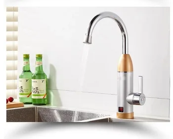 Electric kitchen instant heating faucet heater hot cold dual-use Tankless water quickly heating tap shower with LED display
Electric kitchen instant heating faucet heater hot cold dual-use Tankless water quickly heating tap shower with LED display