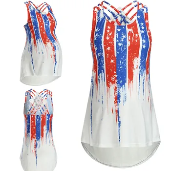 2019 Summer Pregnant Women Maternity Sleeveless Print Tops Clothes Vest 4th Of July Maternity Clothes Enfermera Pregnancy Shirt
2019 Summer Pregnant Women Maternity Sleeveless Print Tops Clothes Vest 4th Of July Maternity Clothes Enfermera Pregnancy Shirt