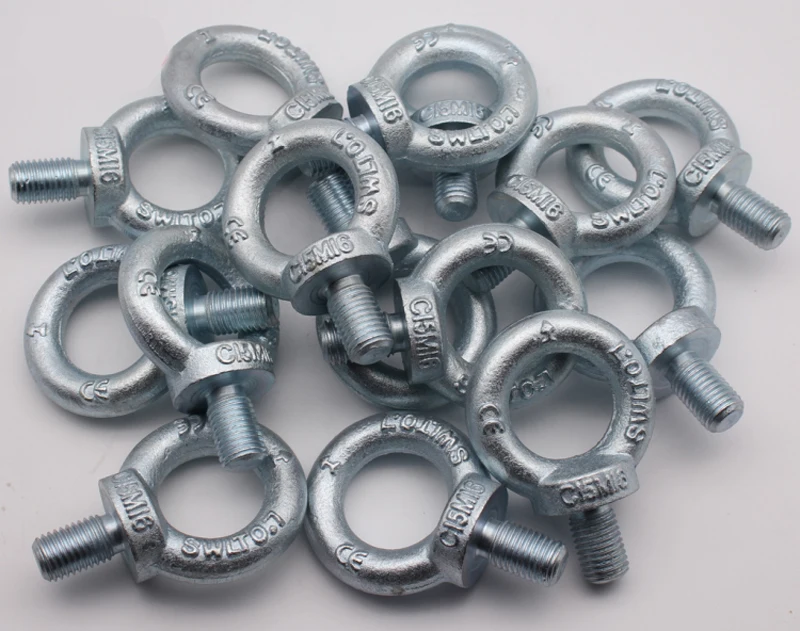 M6/M8/M10/M12/M14/M16/M20 Stainless Steel Eyebolt Lifting Bolts Ring Screw Loop Hole Bolt For Cable Rope Lifting
M6/M8/M10/M12/M14/M16/M20 Stainless Steel Eyebolt Lifting Bolts Ring Screw Loop Hole Bolt For Cable Rope Lifting