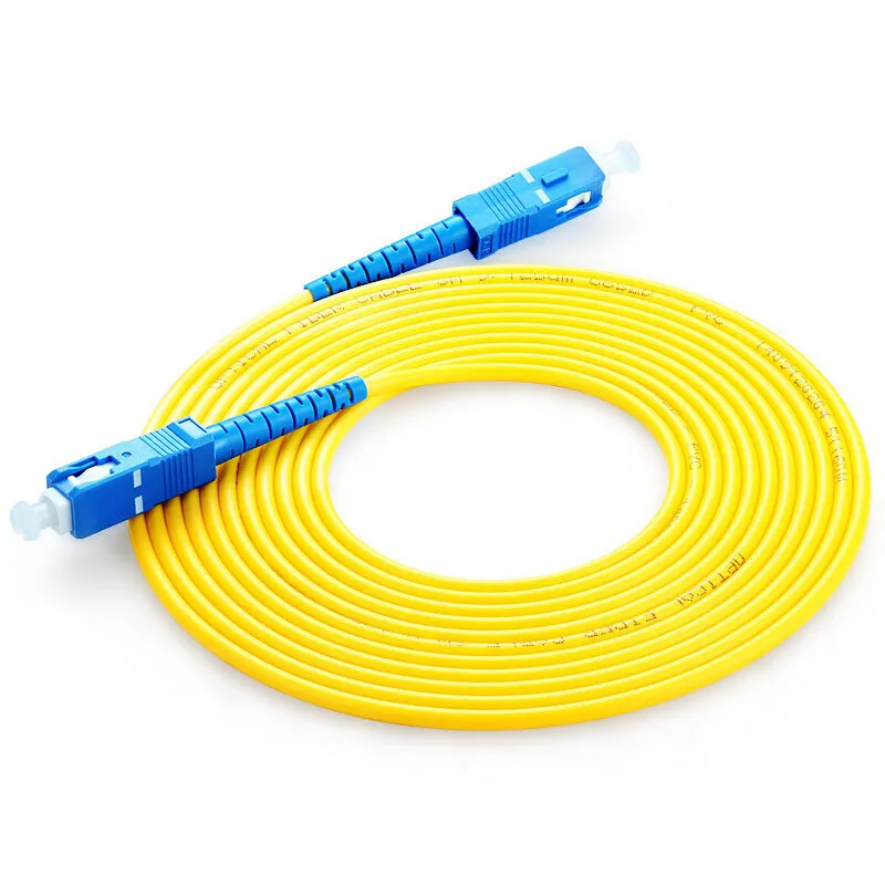 Optical fiber jumper telecommunication grade SC-SC network cable single-mode single-core 1.5m 3.5m high-speed information transm
Optical fiber jumper telecommunication grade SC-SC network cable single-mode single-core 1.5m 3.5m high-speed information transm