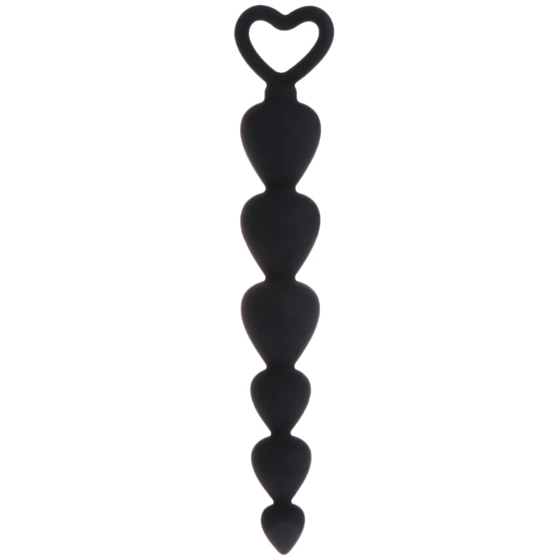 

Sex toy anal tail butt plug anal bead Pure Silicone Anal Beads - Anal Chain for Beginners and Advanced Users