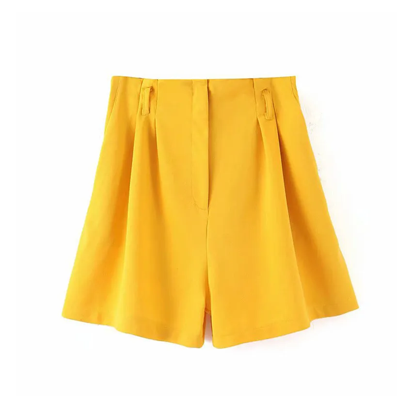 Women sweet basic solid shorts zipper fly design pockets female casual chic yellow shorts 2019 autumn pantalones cortos
Women sweet basic solid shorts zipper fly design pockets female casual chic yellow shorts 2019 autumn pantalones cortos