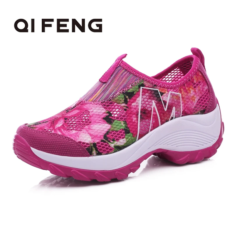 2019 New Women Summer Breathable Outdoor Walking Shoes Mesh Footwear Girl Height Increasing Sport Sneakers Dancing Woman Shoe
2019 New Women Summer Breathable Outdoor Walking Shoes Mesh Footwear Girl Height Increasing Sport Sneakers Dancing Woman Shoe