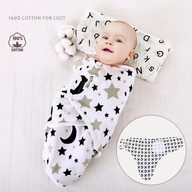 

Baby Summer Sleeping Bag Envelope Newborns Cotton Knit Baby Anti-jumping Swaddles Wrap Blankets Sleep Sack Infant Soft Sleepsack