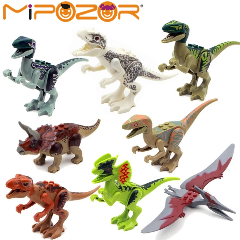 8pcs/set Dinosaurs Jurassic World Dinosaurs Figures Jurassic Building Tyrannosaurus Assemble Blocks Classic with Legoe Kids Toy
8pcs/set Dinosaurs Jurassic World Dinosaurs Figures Jurassic Building Tyrannosaurus Assemble Blocks Classic with Legoe Kids Toy