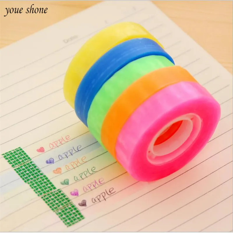 1Pcs/lot Kawaii Transparent Adhesive Tape Fantasy Washi Tape Patch This Document Seamless 6 Color For School Office
1Pcs/lot Kawaii Transparent Adhesive Tape Fantasy Washi Tape Patch This Document Seamless 6 Color For School Office