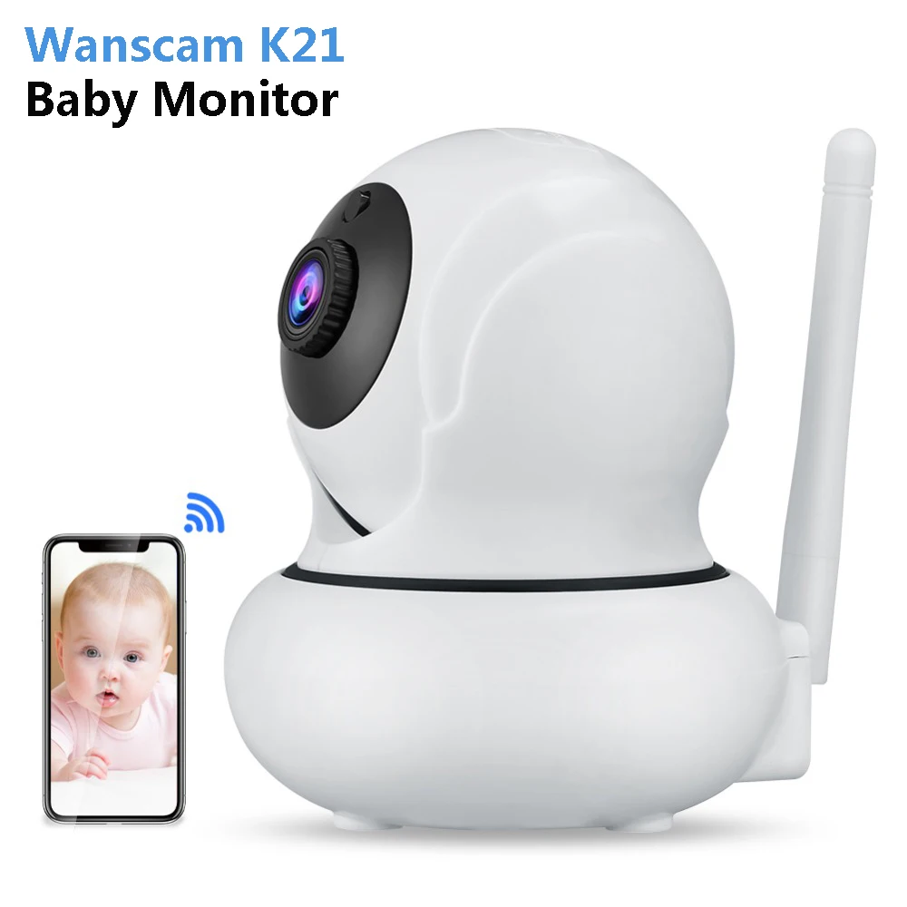 WANSCAM K21 1080P IP camera 3X Zoom Face Auto track Detection Tracking Network Camera P2P Wireless Baby Monitor Security Alarm |
