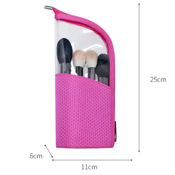 maleta de maquiagem completa Travel transparent female cosmetics storage bag makeup brush holder pencil case косметичка с зеркал
maleta de maquiagem completa Travel transparent female cosmetics storage bag makeup brush holder pencil case косметичка с зеркал
