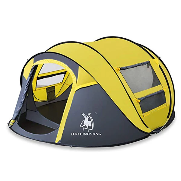 HUILINGYANG Automatic Tent 3-4 People Camping Outdoor Tents Waterproof Hiking Large Family Quick Automatic Open Tent
HUILINGYANG Automatic Tent 3-4 People Camping Outdoor Tents Waterproof Hiking Large Family Quick Automatic Open Tent