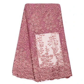 New Dust Pink French Tulle Lace Embroidered Flower Leaf Cord Net Fabrics African High Quality Sewing Dress Designer Lace Fabric
New Dust Pink French Tulle Lace Embroidered Flower Leaf Cord Net Fabrics African High Quality Sewing Dress Designer Lace Fabric
