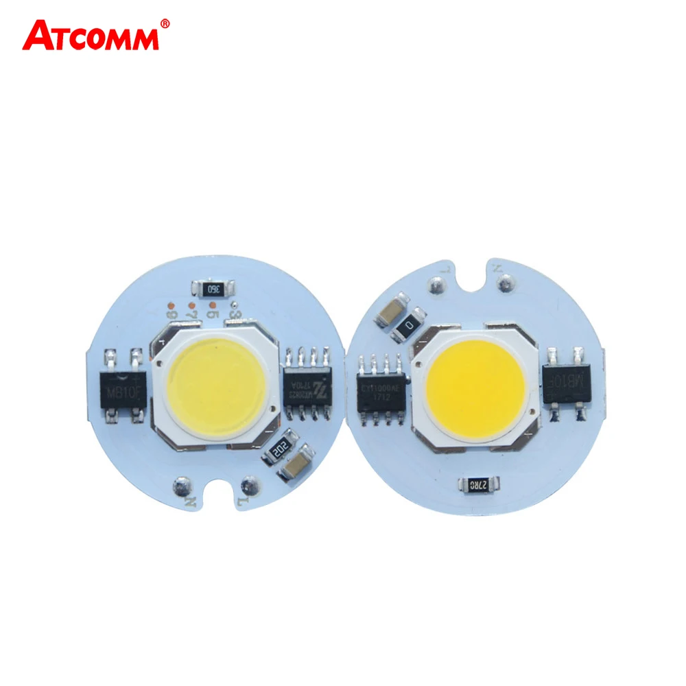 LED COB Lamp Chip 3W 5W 7W 9W 110V 220V LED Diode Array Spotlight Bulb High Power Smart IC LED Matrix For Searchlight Floodlight
LED COB Lamp Chip 3W 5W 7W 9W 110V 220V LED Diode Array Spotlight Bulb High Power Smart IC LED Matrix For Searchlight Floodlight