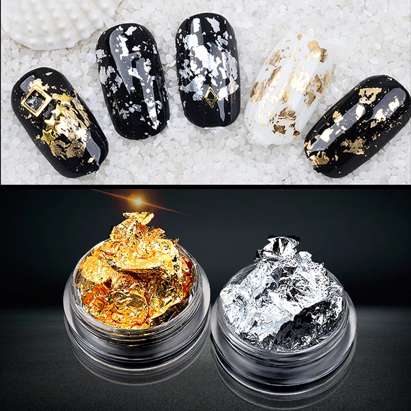 Gold Silver Glitter Nail Foil Sticker Gel Adhesive Glue Image Transfer Paillette Flake Full Cover Laser Decal Decor
Gold Silver Glitter Nail Foil Sticker Gel Adhesive Glue Image Transfer Paillette Flake Full Cover Laser Decal Decor