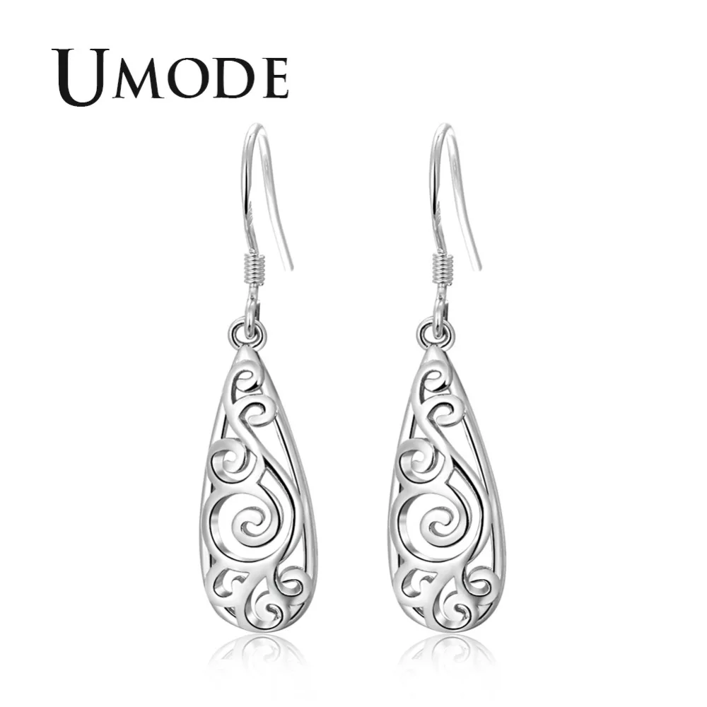 UMODE Fashion White Gold Vintage Design Drop Earring for Women Waterdrop Earring Gift Boucle D'Oreille Brinco Mujer 2018 AUE0416
UMODE Fashion White Gold Vintage Design Drop Earring for Women Waterdrop Earring Gift Boucle D'Oreille Brinco Mujer 2018 AUE0416