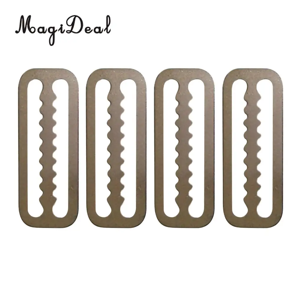 MagiDeal New 4Pcs Stainless Steel 2 inch Weight Belt Webbing Strap Slide Buckle Stopper Keeper Retainer for Scuba Diving Silver
MagiDeal New 4Pcs Stainless Steel 2 inch Weight Belt Webbing Strap Slide Buckle Stopper Keeper Retainer for Scuba Diving Silver