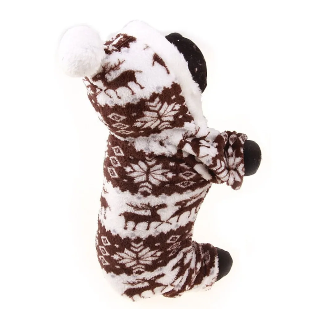 Cute Cartoon Pet Reindeer Puppy Coat Clothes Soft Coral Velvet Fleece Winter Warm Sweater Jumpsuit Outfit Apparel
Cute Cartoon Pet Reindeer Puppy Coat Clothes Soft Coral Velvet Fleece Winter Warm Sweater Jumpsuit Outfit Apparel