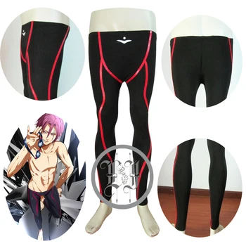 Free! Iwatobi Swim Club Matsuoka Rin Cosplay Costume sport pant swimming trunks
Free! Iwatobi Swim Club Matsuoka Rin Cosplay Costume sport pant swimming trunks