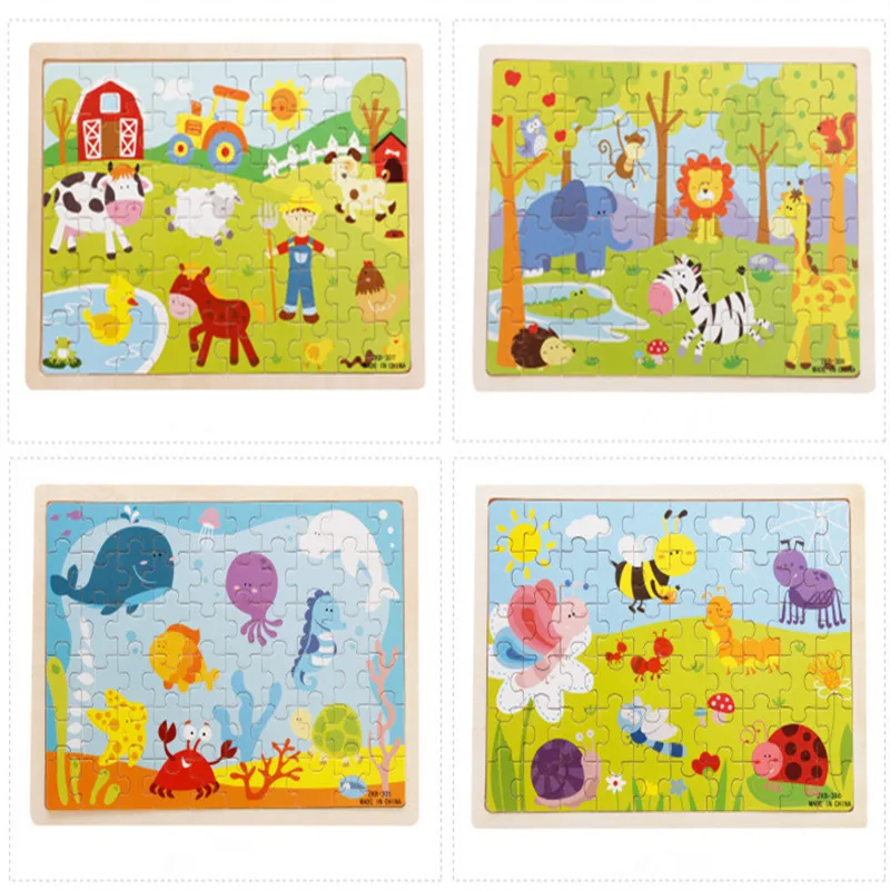 Quality Educational wooden toys wooden animal Jigsaw puzzle parent-child interaction puzzles for children kids Gift toys
Quality Educational wooden toys wooden animal Jigsaw puzzle parent-child interaction puzzles for children kids Gift toys