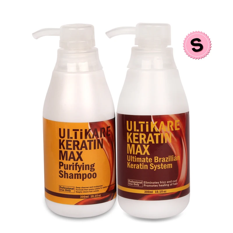 Keratin Hair Treatment Brazilian Moisturizing Straight Hair Treatment+Purifying Shampoo Repair Strong Cruly Hair care 300ml
Keratin Hair Treatment Brazilian Moisturizing Straight Hair Treatment+Purifying Shampoo Repair Strong Cruly Hair care 300ml