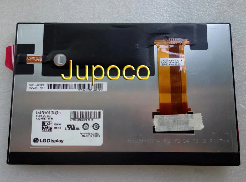 Brand new L-G 7inch LCD display LA070WV5-SL01 LA070WV5(SL)(01) screen for car GPS navigation monitors
Brand new L-G 7inch LCD display LA070WV5-SL01 LA070WV5(SL)(01) screen for car GPS navigation monitors